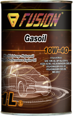 Полуcинтетическое моторное масло FUSION Gasoil 10W-40 Metal 1л
