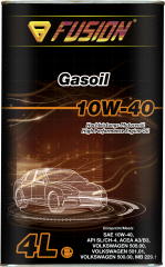 Полуcинтетическое моторное масло FUSION Gasoil 10W-40 Metal 4л