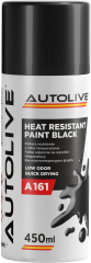 Краска высокотемпературная AUTOLIVE A161 HEAT RESISTANT PAINT черная 450 мл