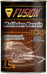 Напівсинтетична моторна олива FUSION Molibden Benzin 10W-40 Metal 1л