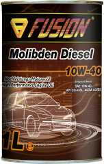 Напівсинтетична моторна олива FUSION Molibden Diesel 10W-40 Metal 1л