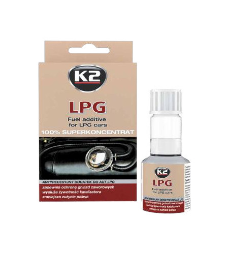 Додаток до палива для двигунів на газу K2 LPG 50мл