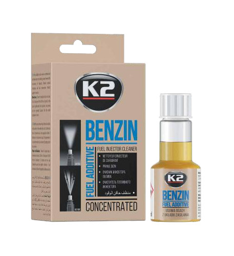 Очищувач інжекторів для бензинових двигунів K2 BENZIN 50мл