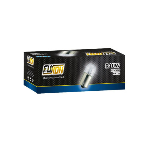 Лампочка для авто FUSION R10W 12V 10W BA15s 10шт