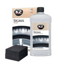 Гель для полировки-чернения шин K2 Sigma 500мл