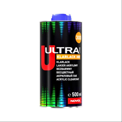 Лак акриловий 2в1 NOVOL ULTRA LINE 300 0.5л+0.25л