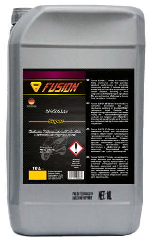 2-х тактное моторное масло FUSION 2-Stroke Super 10л