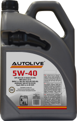 Синтетическое моторное масло AUTOLIVE 5W-40 4л