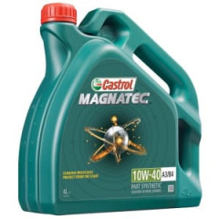 Полусинтетическое моторное масло CASTROL MAGNATEC 10W-40 A/B 4л