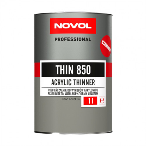 Растворитель для акриловых изделий NOVOL THIN 850 1 л