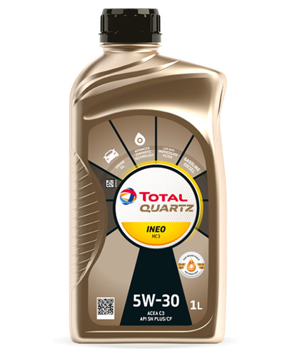 Моторное масло синтетическое Total Quartz INEO MC3 5W-30 1 л 