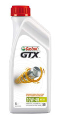 Полусинтетическое моторное масло CASTROL GTX ULTRACLEAN 10W-40 A/B 1л  
