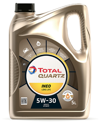 Моторное масло синтетическое Total Quartz INEO LL 5W-30 5 л