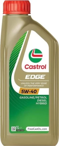 Синтетическое моторное масло CASTROL EDGE 5W-40 1л 