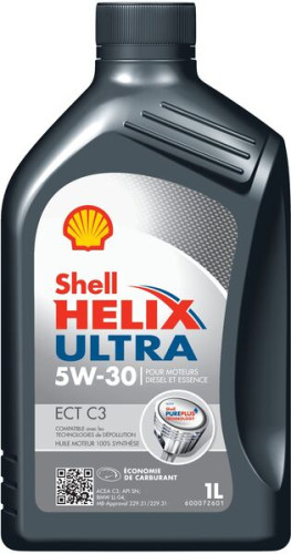Синтетична моторна олива SHELL Helix Ultra ECT C3 5W-30 1л