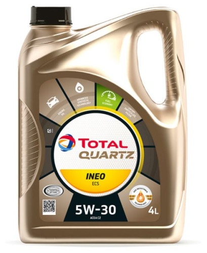 Моторное масло синтетическое Total Quartz INEO ECS 5W-30 4 л