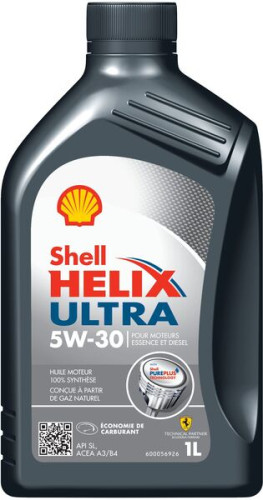 Синтетическое моторное масло SHELL Helix Ultra 5W-30 1л