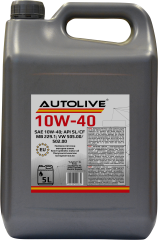 Полуcинтетическое моторное масло AUTOLIVE 10W-40 5л