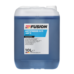 Антифриз FUSION Antifreeze G-11 -40 синий 10л