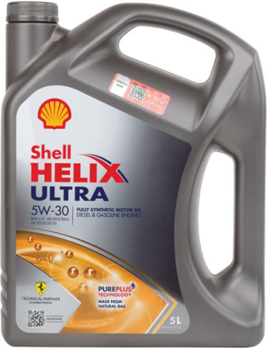 Синтетическое моторное масло SHELL Helix Ultra 5W-30 5л