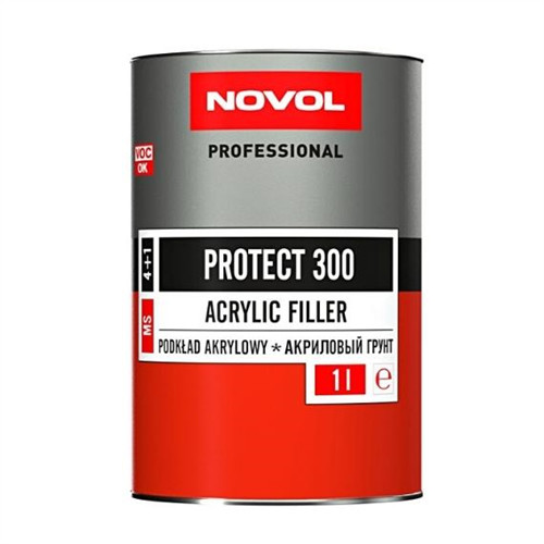 Грунт акриловий NOVOL Protect 300 (Червоний) 1л
