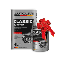 Полуcинтетическое моторное масло AUTOLIVE Classic 10W-40 Metal АКЦИЯ 4л+1л