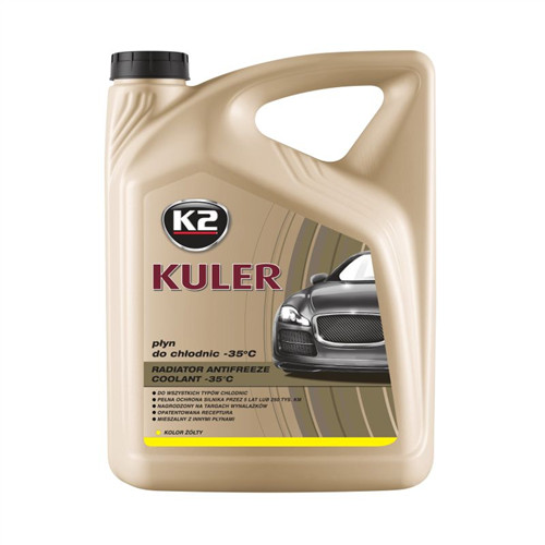 Антифриз жёлтый -35 °C K2 Kuler 5 л