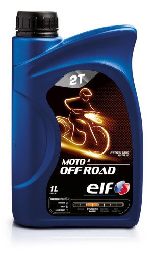 Синтетическое моторное масло ELF Moto 2T OFF ROAD 1 л