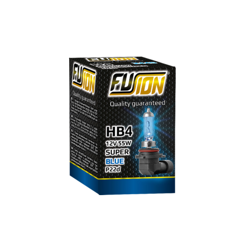 Лампочка для авто FUSION HB4 12V 55W Super Blue P22d