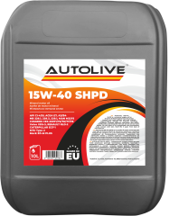 Минеральное моторное масло AUTOLIVE 15W-40 SHPD 10л