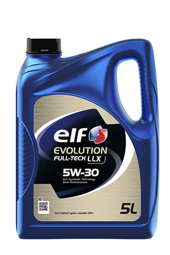 Синтетическое моторное масло ELF Evolution Fulltech LLX 5W-30 5 л