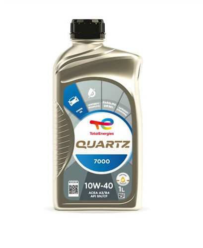 Полусинтетическое моторное масло TOTAL QUARTZ 7000 10W-40 1 л