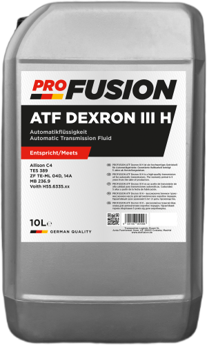 Трансмісійна олива PROFUSION ATF Dexron III H 10л