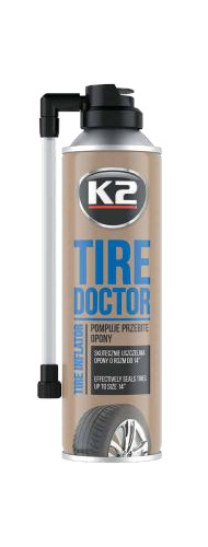 Аварийный герметик и подкачка шин K2 Tire Doctor 398 мл 