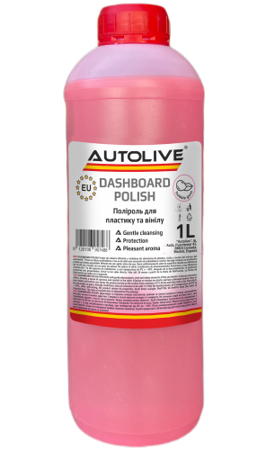 Поліроль для пластику AUTOLIVE Dashboard Polish Bubble Gum 1л