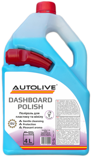 Полироль для пластика AUTOLIVE Dashboard Polish Ice Cream 4л