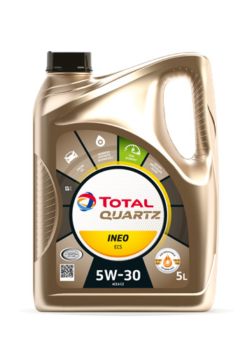 Моторное масло синтетическое Total Quartz INEO ECS 5W-30 5 л