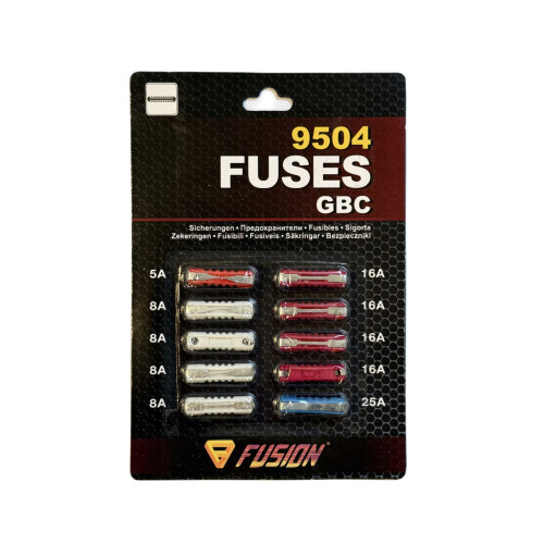Запобіжники FUSION 9504 10шт