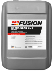 Трансмиссионное масло PROFUSION Extra Gear GL-5 80W-90 20л