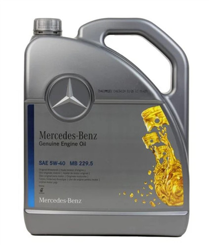 Синтетична моторна олива Mercedes-Benz 5W-40 5 л