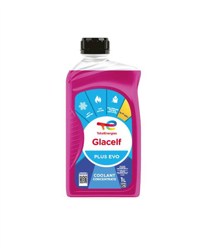 Антифриз TOTAL GLACELF PLUS EVO G12++ / G13 светло-красный 1 л