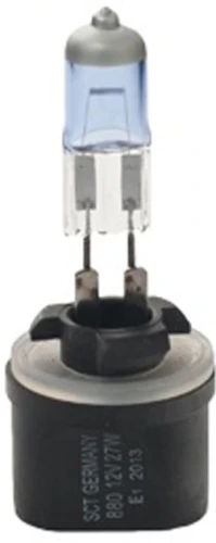 Лампочка для авто SCT H27 W/1 White 12V27W PG 13