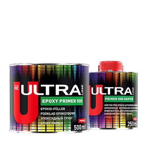 Грунт епоксидний 2в1 NOVOL ULTRA LINE 0.5л+0.25л