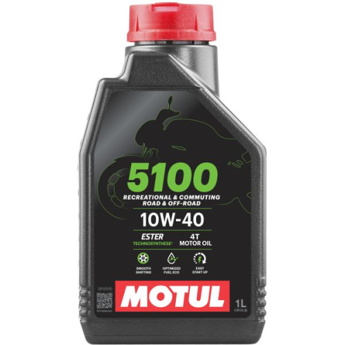 Напівсинтетична моторна олива MOTUL 5100 4T 10W40 1л 