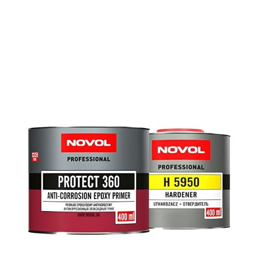 Грунт эпоксидный 2в1 NOVOL Protect 360 0.4л+0.4л
