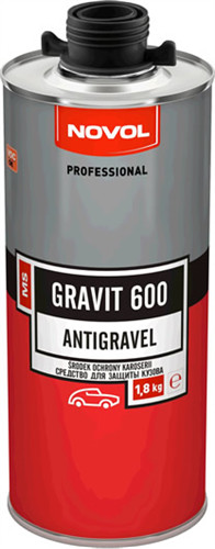 Антигравийное покрытие Novol Gravit 600 (белый) 1.8 кг