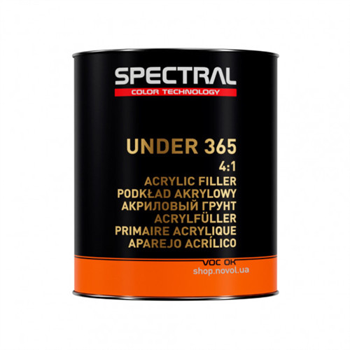 Грунт акриловый SPECTRAL UNDER 365 P3 4:1 серый 2.8л