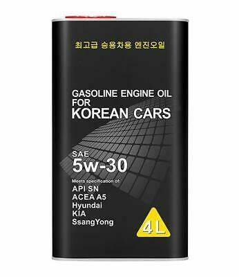 Синтетическое моторное масло FANFARO SN 6714 5W-30 for Korean Cars Metal 1л