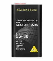 Синтетическое моторное масло FANFARO SN 6714 5W-30 for Korean Cars Metal 1л