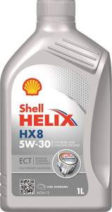 Синтетическое моторное масло SHELL HELIX HX8 ECT 5W30 1L